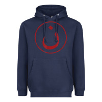 Navy nazarene n christian in arabic symbol t shirt Heavyweight Hoodie - linhVisuals
