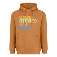 Meerkat funny graphic designer t shirt Heavyweight Hoodie - linhVisuals
