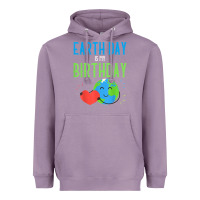 Lavender earth day is my birthday shirt pro environment party gift t shirt Heavyweight Hoodie - linhVisuals