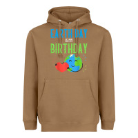 Toasted Coconut earth day is my birthday shirt pro environment party gift t shirt Heavyweight Hoodie - linhVisuals