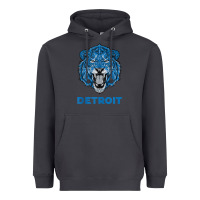 Smoke funny vintage lion face head detroit gifts tank top Heavyweight Hoodie - linhVisuals