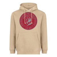 Mushroom stevens institute of technology Heavyweight Hoodie - linhVisuals