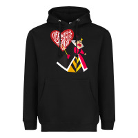 Black alice in wonderland queen of hearts off with their heads tank top Heavyweight Hoodie - linhVisuals