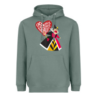 Sage alice in wonderland queen of hearts off with their heads tank top Heavyweight Hoodie - linhVisuals