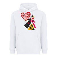 White alice in wonderland queen of hearts off with their heads tank top Heavyweight Hoodie - linhVisuals