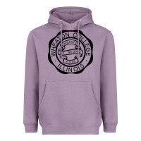 Lavender wheaton college illinois Heavyweight Hoodie - linhVisuals
