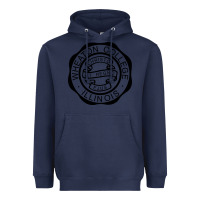 Navy wheaton college illinois Heavyweight Hoodie - linhVisuals
