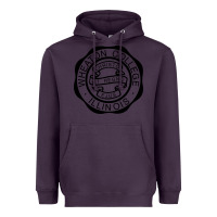 Plum wheaton college illinois Heavyweight Hoodie - linhVisuals