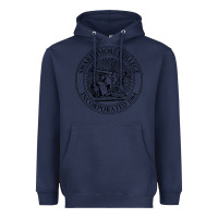 Navy swarthmore college Heavyweight Hoodie - linhVisuals
