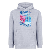Heather Grey blue's clues & you blue skidoo, we can too tank top Heavyweight Hoodie - linhVisuals