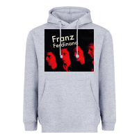 Heather Grey #franz ferdinand (10) Heavyweight Hoodie - linhVisuals
