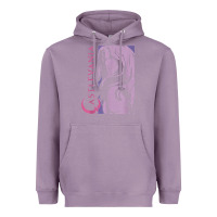 Lavender castlevania alucard dark portrait t shirt Heavyweight Hoodie - linhVisuals