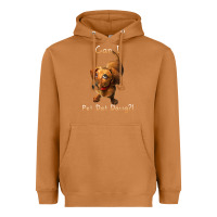 Meerkat can i pet dat dawg funny dog dachshund lover doxie gift t shirt Heavyweight Hoodie - linhVisuals