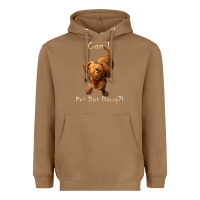 Toasted Coconut can i pet dat dawg funny dog dachshund lover doxie gift t shirt Heavyweight Hoodie - linhVisuals