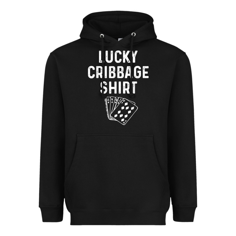 Funny Cribbage Shirt Lucky Card Game Player Lover Gift T Shirt Heavyweight Hoodie by linhVisuals | Teevron
