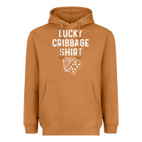 Meerkat funny cribbage shirt lucky card game player lover gift t shirt Heavyweight Hoodie - linhVisuals