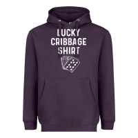 Plum funny cribbage shirt lucky card game player lover gift t shirt Heavyweight Hoodie - linhVisuals