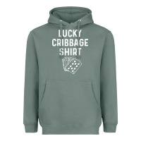 Sage funny cribbage shirt lucky card game player lover gift t shirt Heavyweight Hoodie - linhVisuals