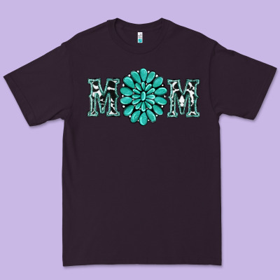 Western Mom Premium Tee Designed By Ranaportraitstore