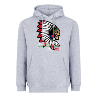 Heather Grey hustle 247 gang clothing native american men gift t shirt t shirt Heavyweight Hoodie - linhVisuals