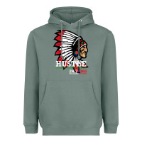 Sage hustle 247 gang clothing native american men gift t shirt t shirt Heavyweight Hoodie - linhVisuals