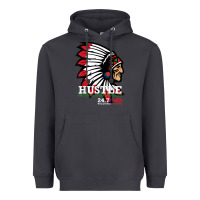 Smoke hustle 247 gang clothing native american men gift t shirt t shirt Heavyweight Hoodie - linhVisuals