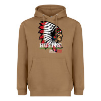 Toasted Coconut hustle 247 gang clothing native american men gift t shirt t shirt Heavyweight Hoodie - linhVisuals