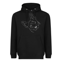 Black funny australian cattle dog t shirt Heavyweight Hoodie - linhVisuals