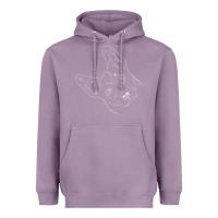 Lavender funny australian cattle dog t shirt Heavyweight Hoodie - linhVisuals