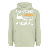 Matcha fainting goats are my spirit animal t shirt Heavyweight Hoodie - linhVisuals