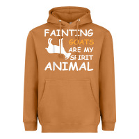 Meerkat fainting goats are my spirit animal t shirt Heavyweight Hoodie - linhVisuals