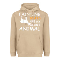 Mushroom fainting goats are my spirit animal t shirt Heavyweight Hoodie - linhVisuals