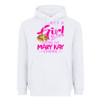 White just a girl boss building her mary kay empire gift for women t shirt Heavyweight Hoodie - linhVisuals