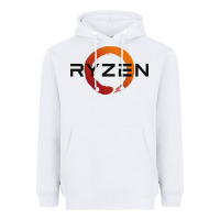 White ryzen free world Heavyweight Hoodie - linhVisuals