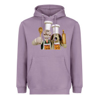 Lavender Wallace Gourmeat Heavyweight Hoodie - linhVisuals