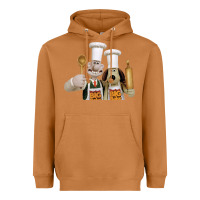 Meerkat Wallace Gourmeat Heavyweight Hoodie - linhVisuals