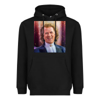 Black andre rieu violinist smile Heavyweight Hoodie - linhVisuals