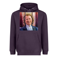 Plum andre rieu violinist smile Heavyweight Hoodie - linhVisuals