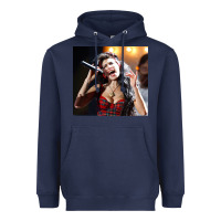Navy amy winehouse's hologram will tour Heavyweight Hoodie - linhVisuals
