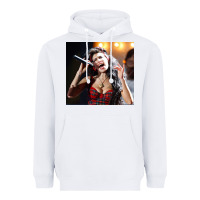 White amy winehouse's hologram will tour Heavyweight Hoodie - linhVisuals