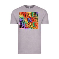 Vintage Zinc Pride love is love Vintage Tee - FaDigitalArtStudio