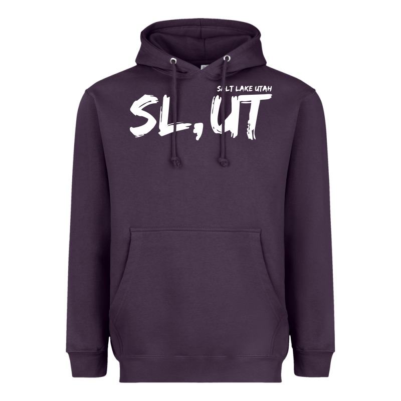 Salt Lake Utah Slut Heavyweight Hoodie by linhVisuals | Teevron