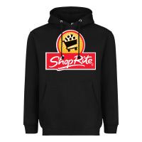 Black shoprite Heavyweight Hoodie - linhVisuals