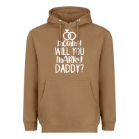 Toasted Coconut kids mommy will you marry my daddy funny marriage proposal t shirt Heavyweight Hoodie - linhVisuals
