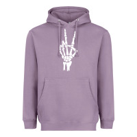 Lavender skeleton peace Heavyweight Hoodie - linhVisuals