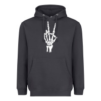 Smoke skeleton peace Heavyweight Hoodie - linhVisuals