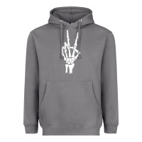 Storm skeleton peace Heavyweight Hoodie - linhVisuals