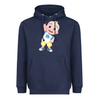 Navy jj cocomelon babyshark Heavyweight Hoodie - linhVisuals
