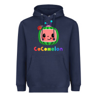 Navy cocomelon Heavyweight Hoodie - linhVisuals