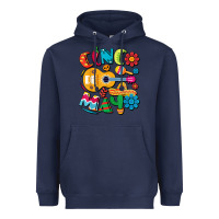 Navy cinco de mayo mexican fiesta 5 de mayo t shirt Heavyweight Hoodie - linhVisuals